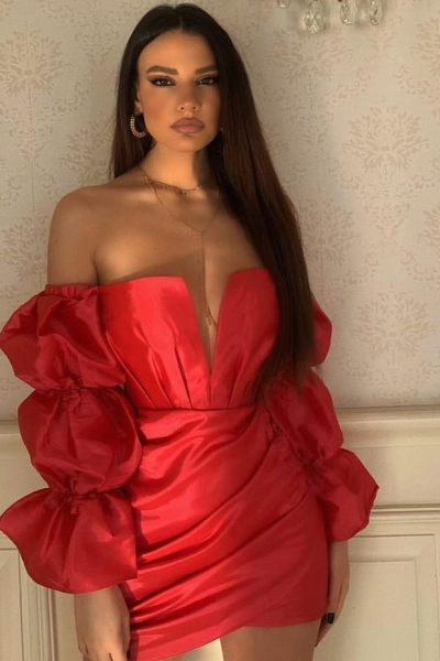 Rochie Tafta Cocktail