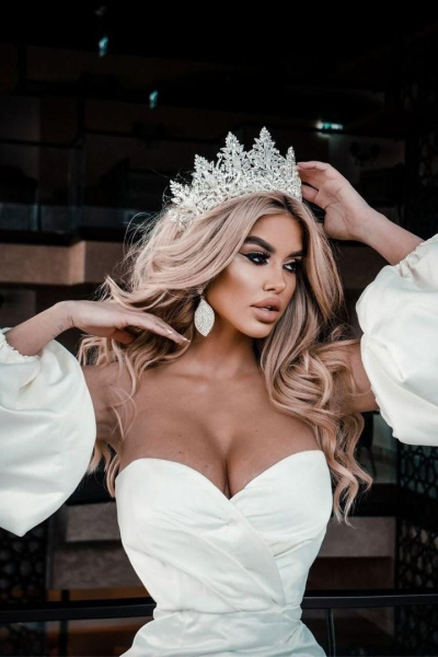 Rochie Classy cu maneci bufante