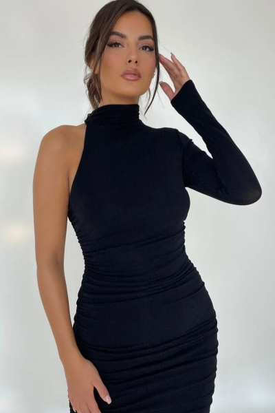 Rochie Midi One Shoulder