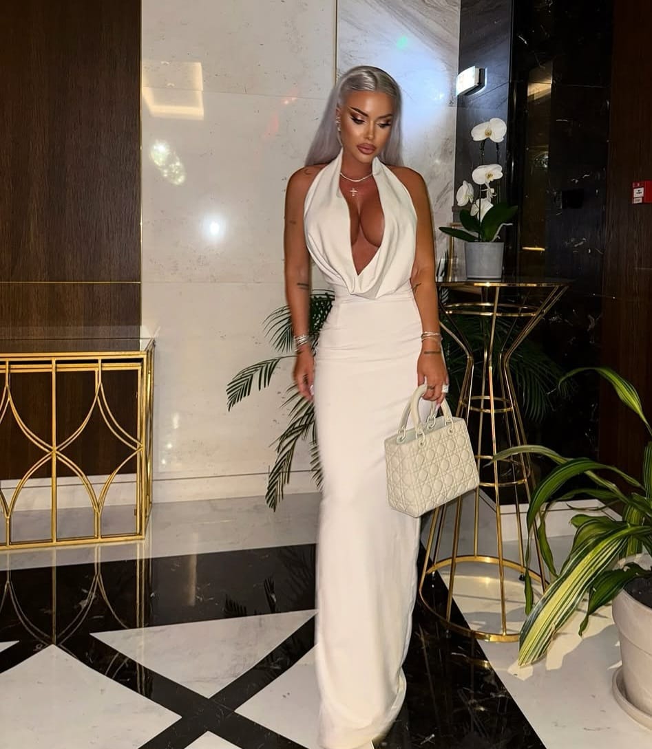 Rochie Amelie cu spatele gol